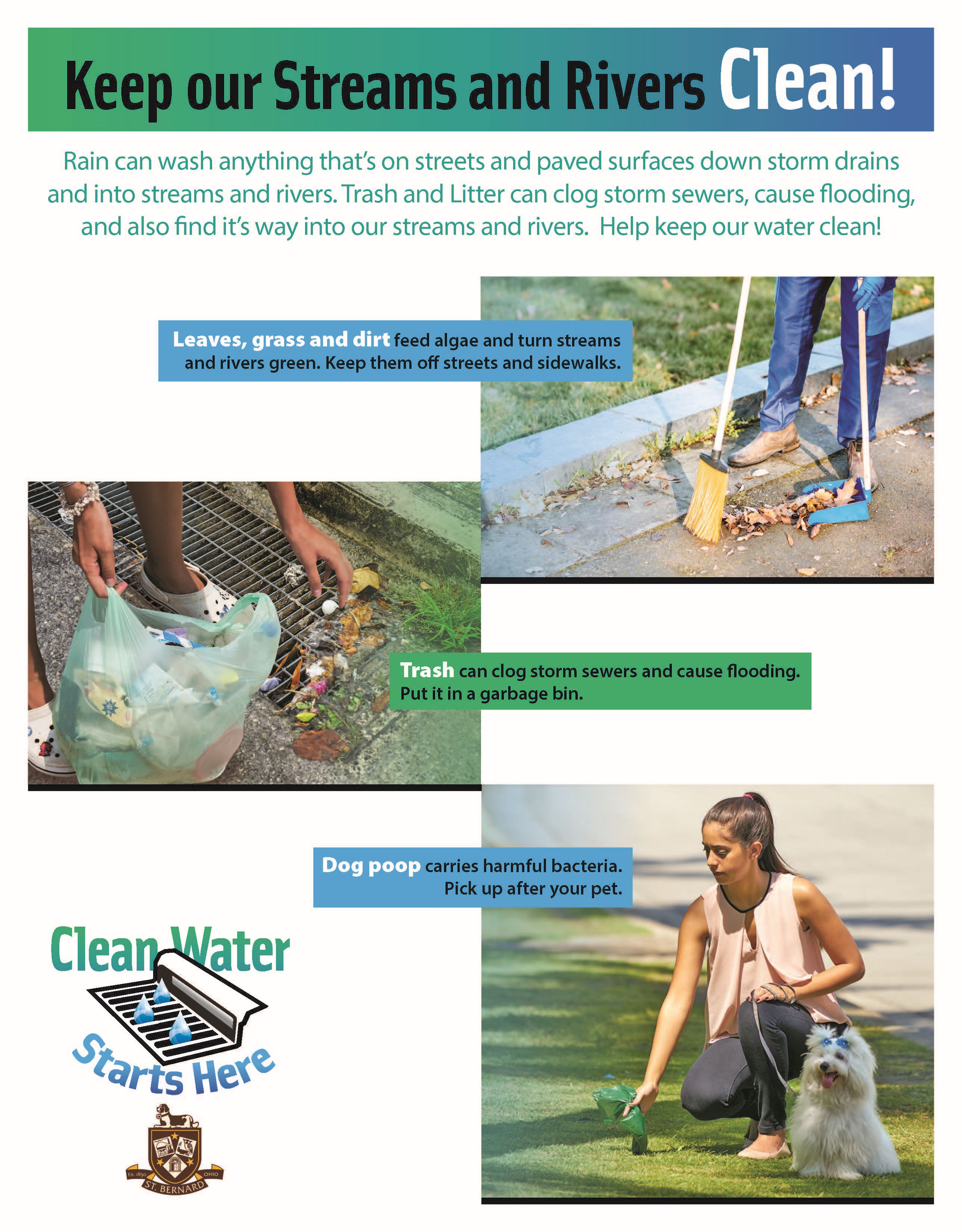 Help Keep St. Bernard Water & Sewers Clean > Village of St Bernard, Ohio